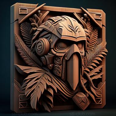 3D модель Сент-Хокен игра (STL)